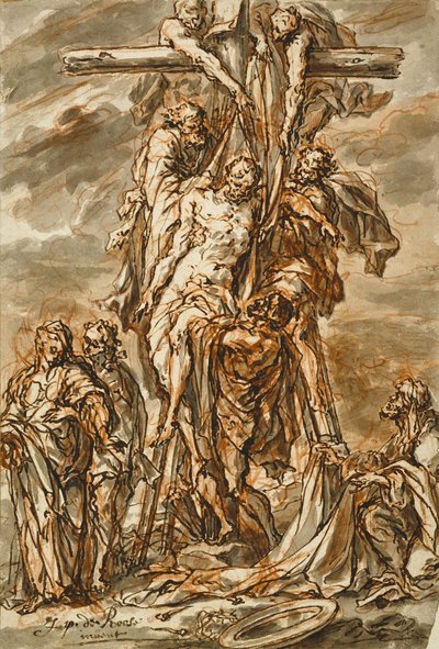 Descent from the Cross by Phillip Roos
